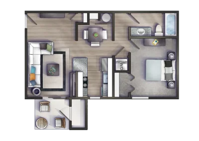 Floor Plan Art - Floor Plan - Sample 10