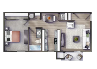 Floor Plan Art - Floor Plan - Sample 11