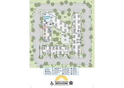 Floor Plan Art - Site Plan - Sample 6
