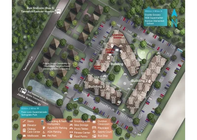 Floor Plan Art - Site Plan - Sample 8